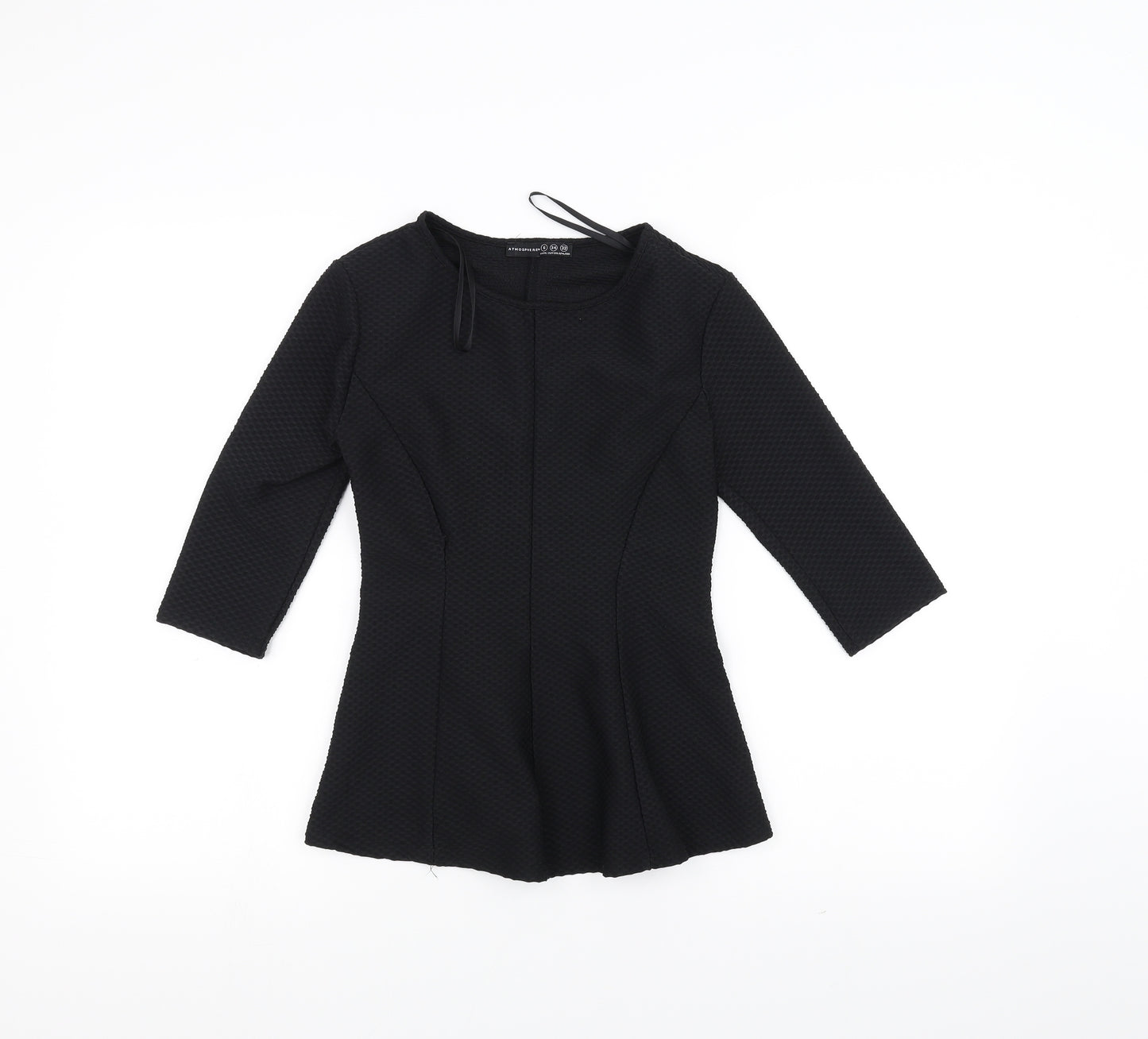 Atmosphere Womens Black   Basic T-Shirt Size 6