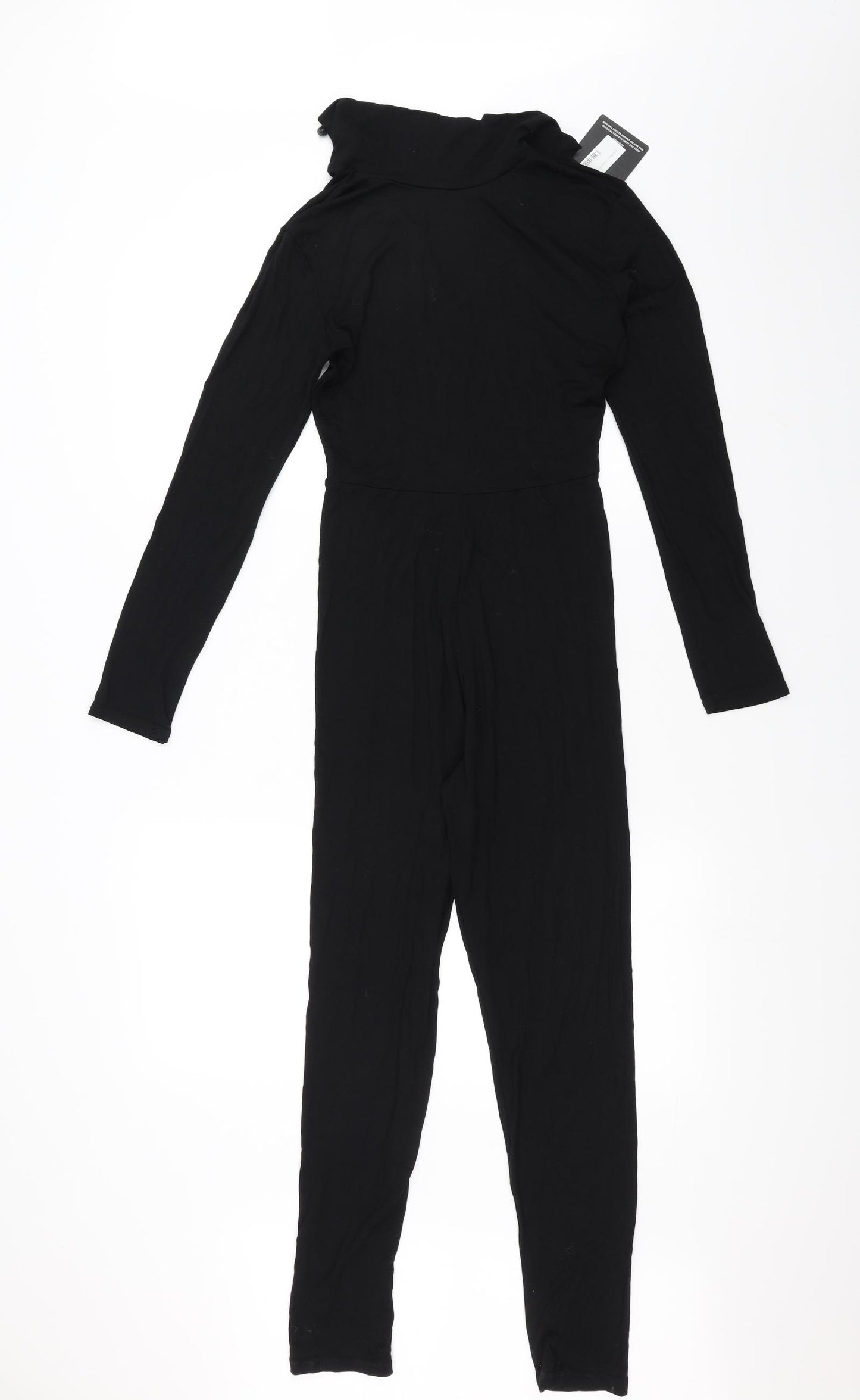 PRETTYLITTLETHING Womens Black   Jumpsuit One-Piece Size 10