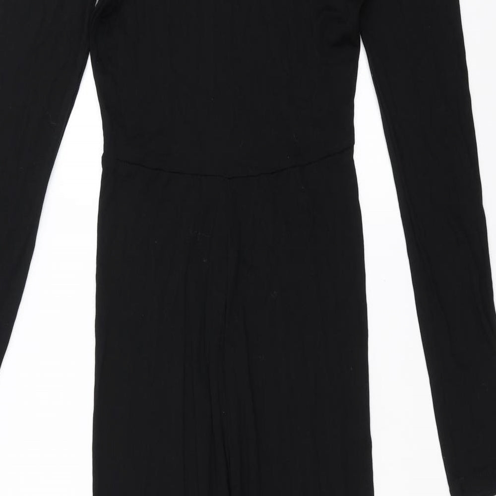 PRETTYLITTLETHING Womens Black   Jumpsuit One-Piece Size 10