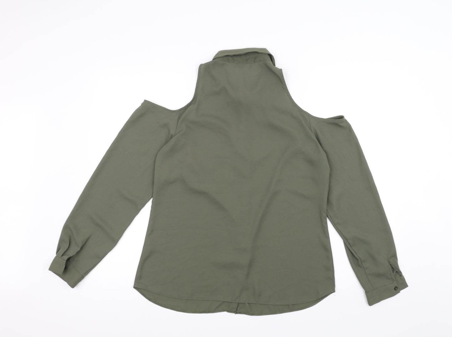 Papaya Womens Green   Basic Blouse Size 12