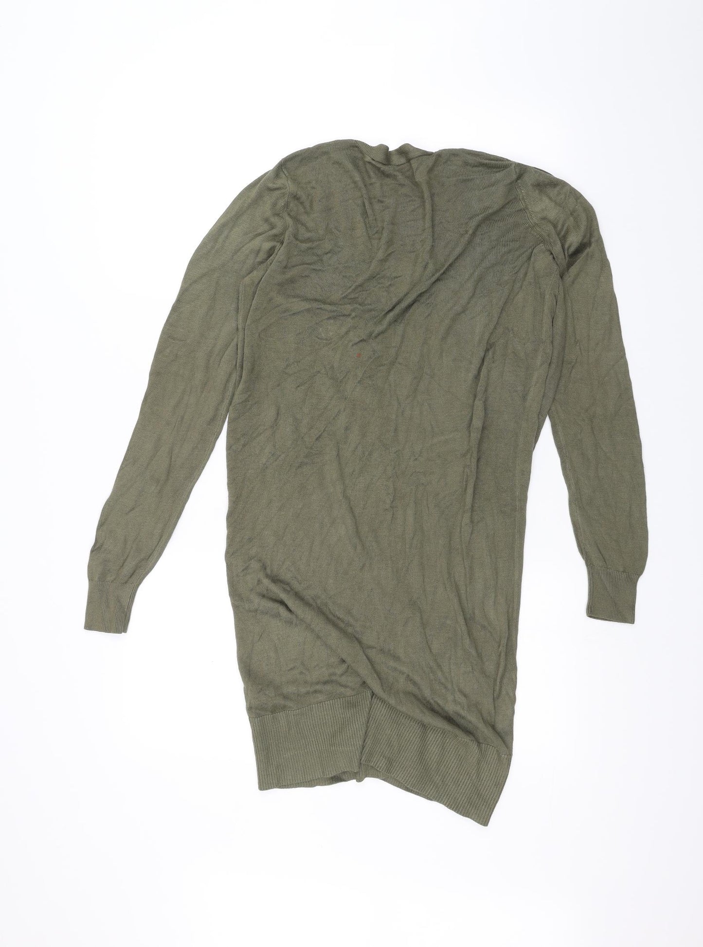Oasis Womens Green   Cardigan Jumper Size S