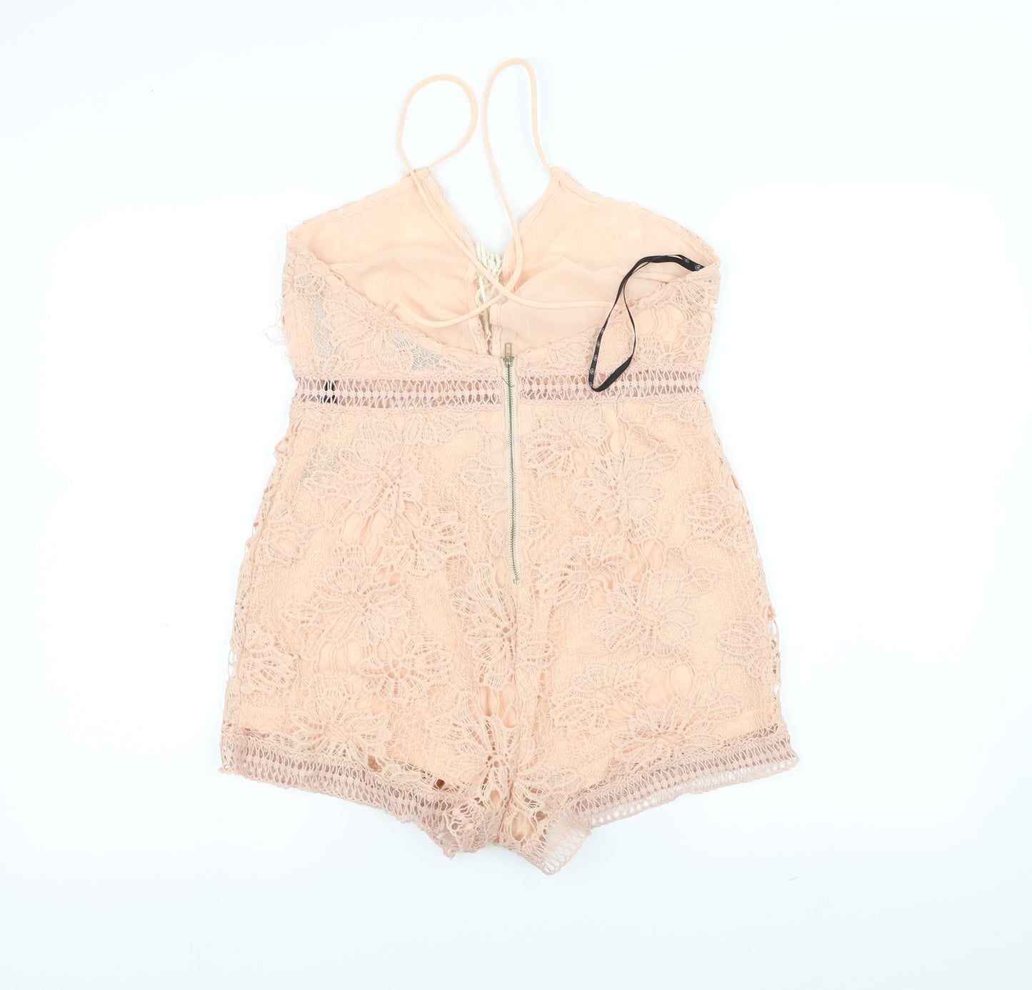 Missguided Womens Pink   Bodysuit One-Piece Size 10