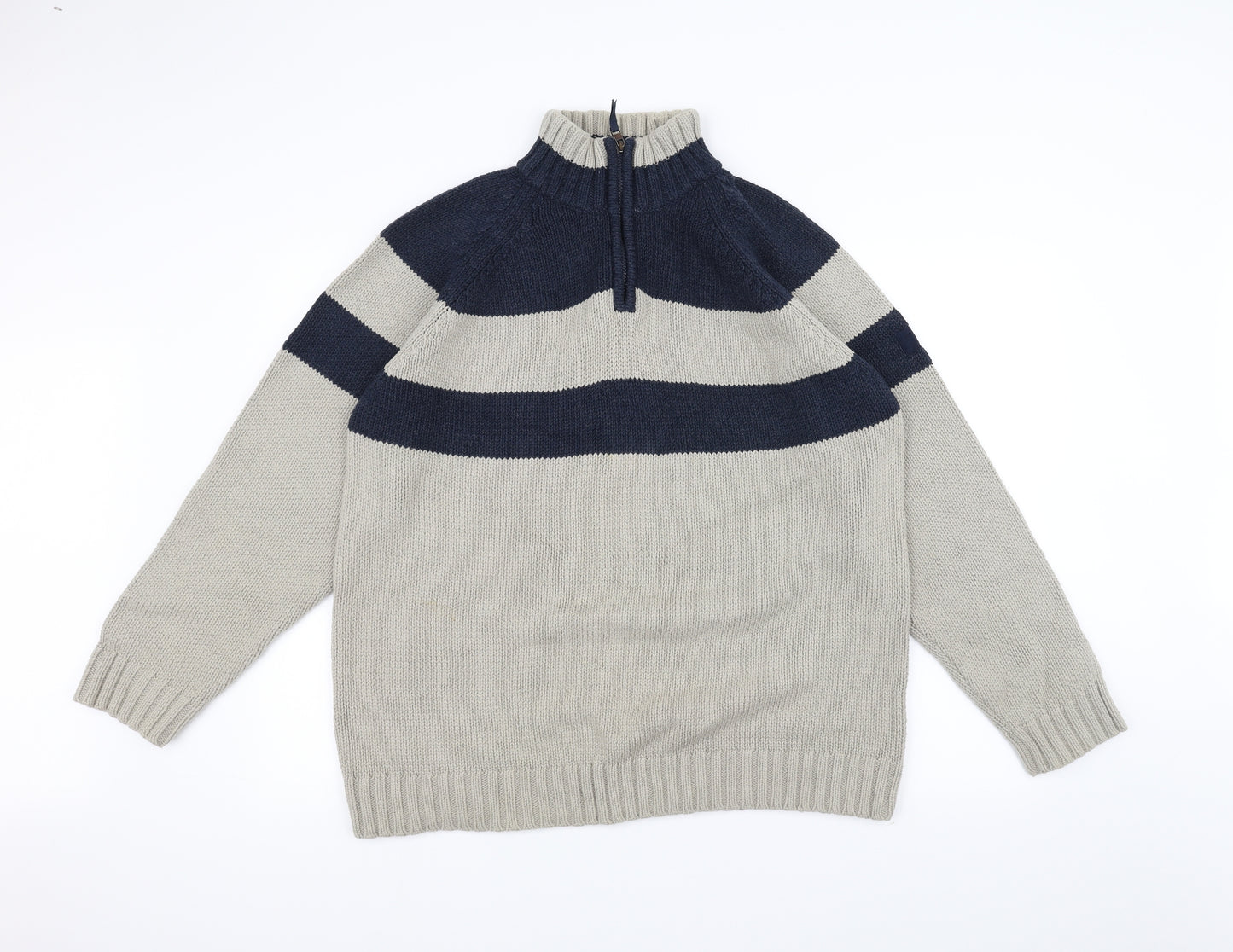 Marks and Spencer Mens White  Knit Jacket  Size L