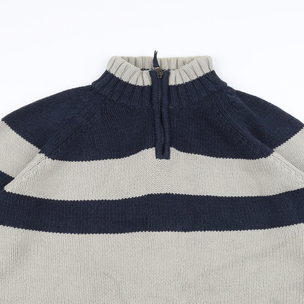 Marks and Spencer Mens White  Knit Jacket  Size L