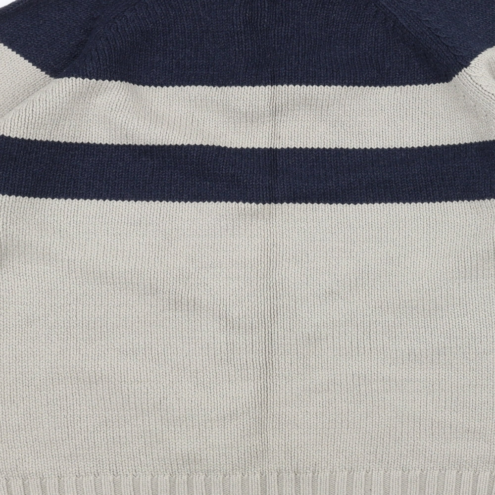 Marks and Spencer Mens White  Knit Jacket  Size L