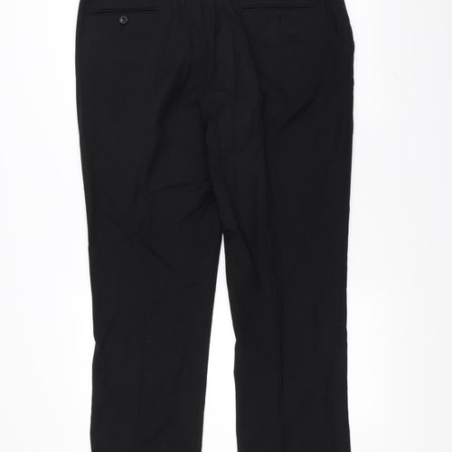 Preworn Womens Black   Trousers  Size 38 L30 in