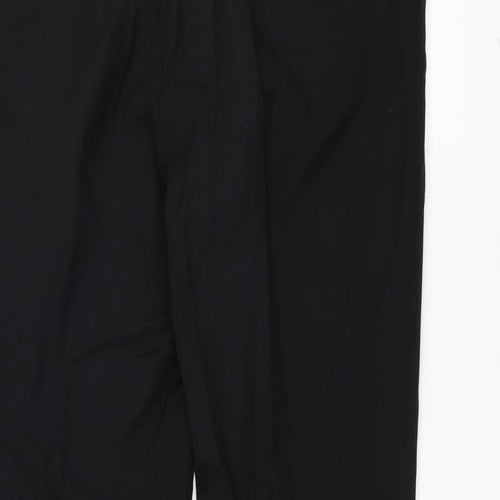 Preworn Womens Black   Trousers  Size 38 L30 in