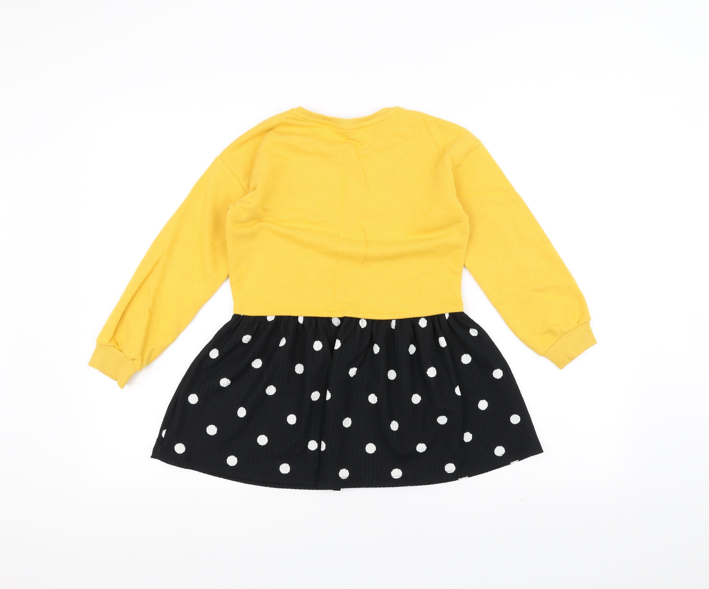 F&F Girls Yellow   Jacket Dress  Size 6-7 Years