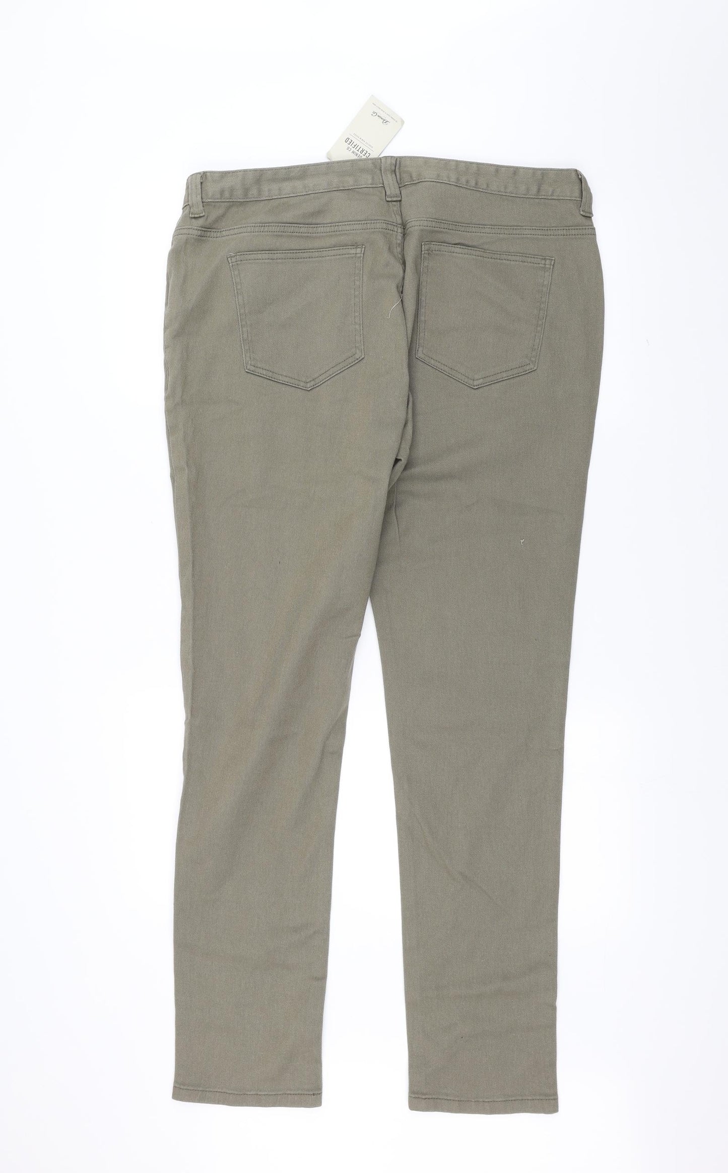 denim Co Mens Brown   Straight Jeans Size 38 L32 in