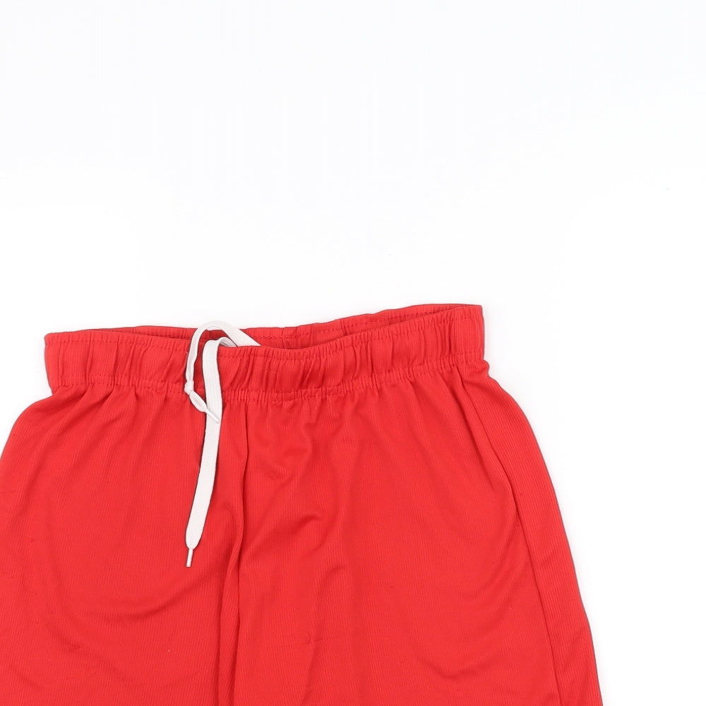 Sondico Boys Red   Sweat Shorts Size 13 Years