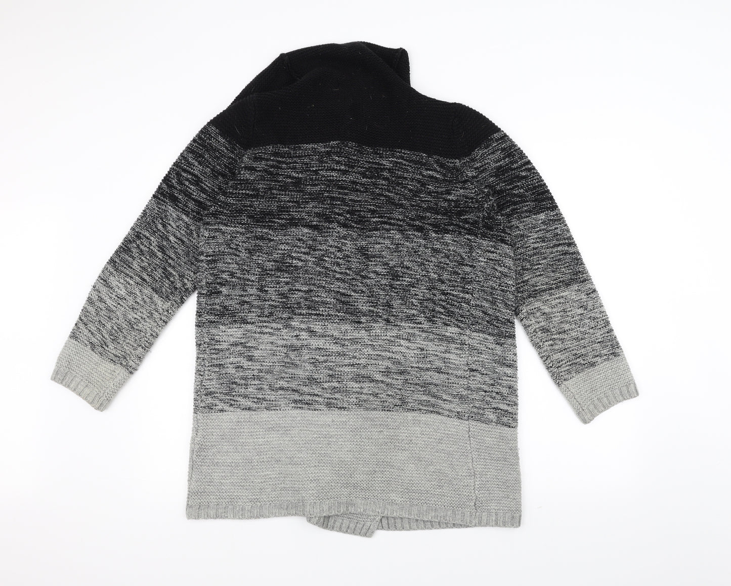 NEXT Womens Black  Knit Jacket Coatigan Size M