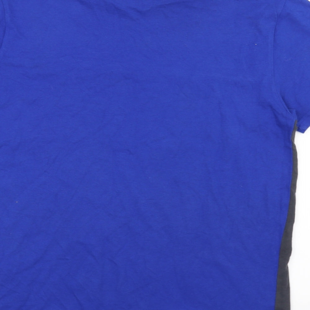 George Mens Blue    T-Shirt Size L