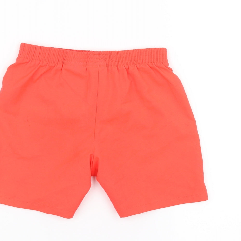 Nike Boys Orange   Sweat Shorts Size 4-5 Years - Barcelona FC