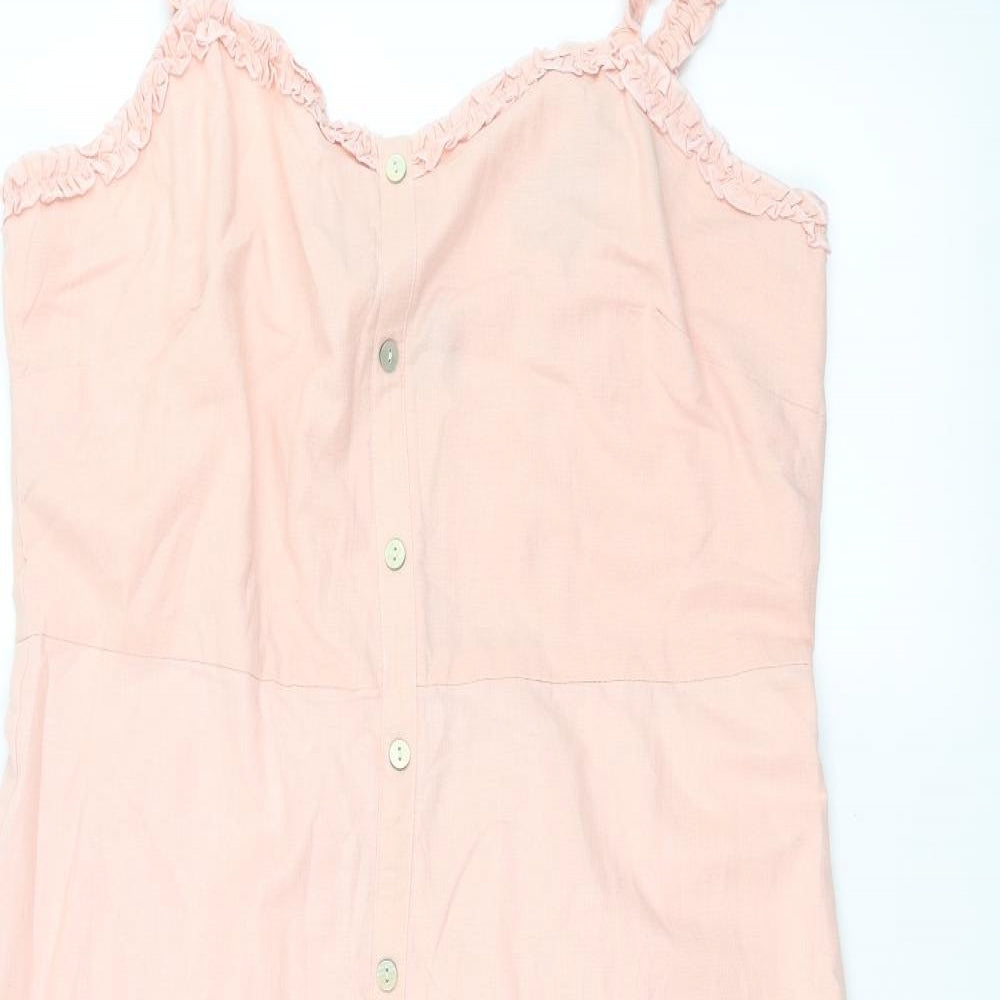 Dorothy Perkins Womens Pink   A-Line  Size 16