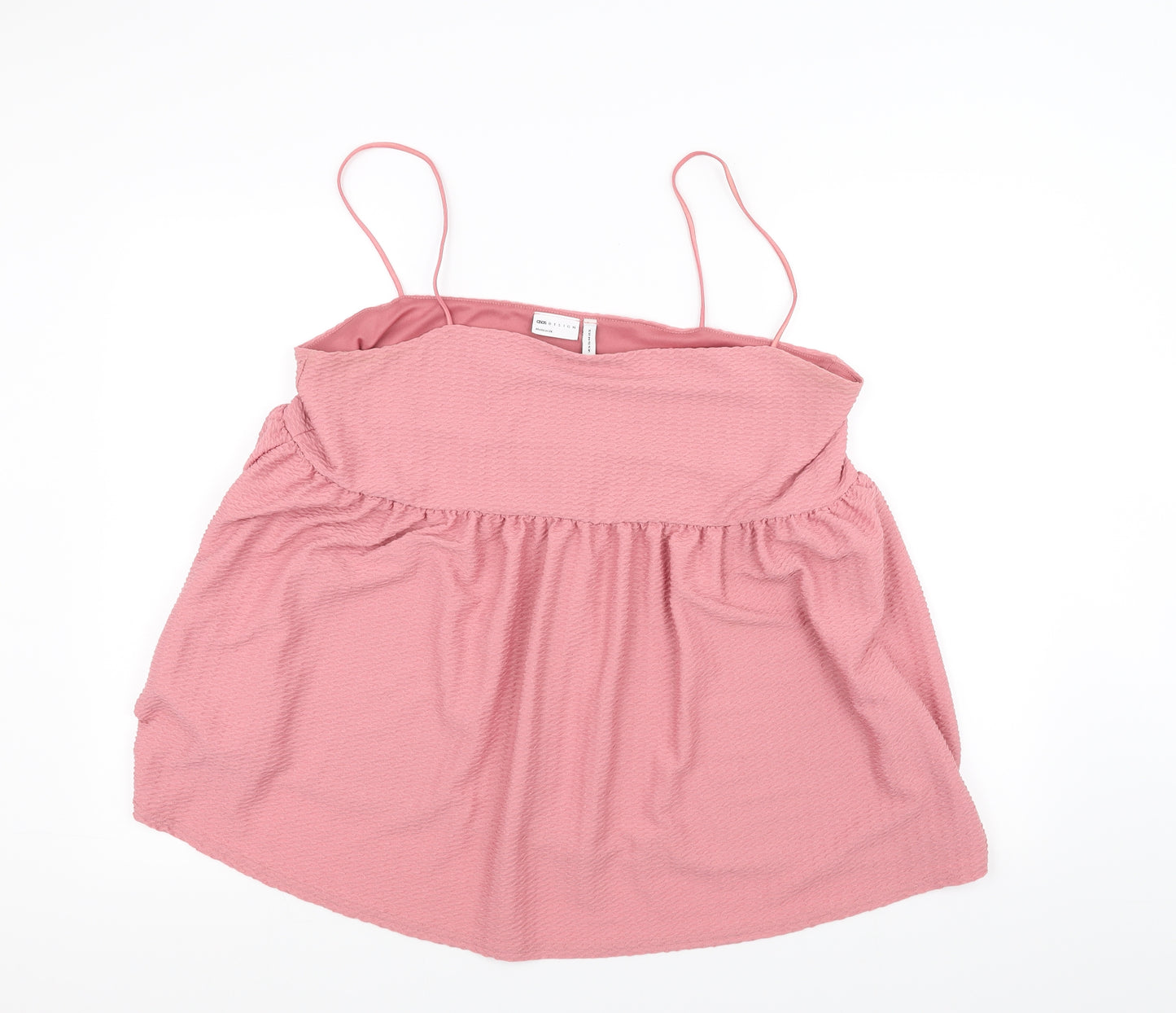 ASOS Womens Pink   Basic T-Shirt Size 16
