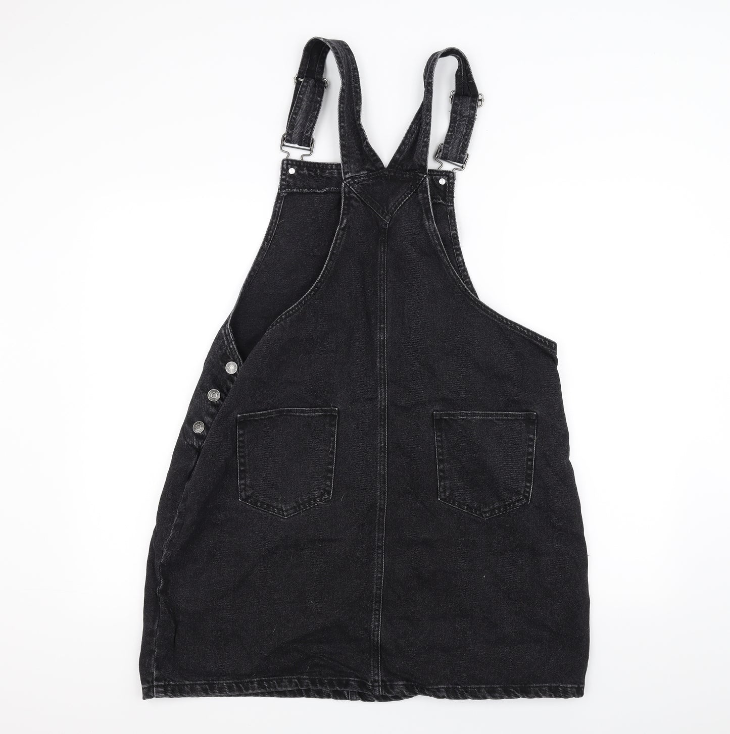 365 Denim Womens Black  Denim A-Line  Size 16