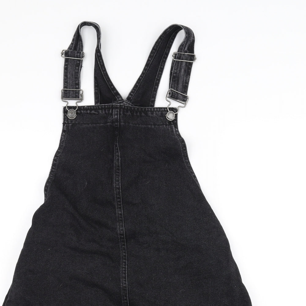 365 Denim Womens Black  Denim A-Line  Size 16