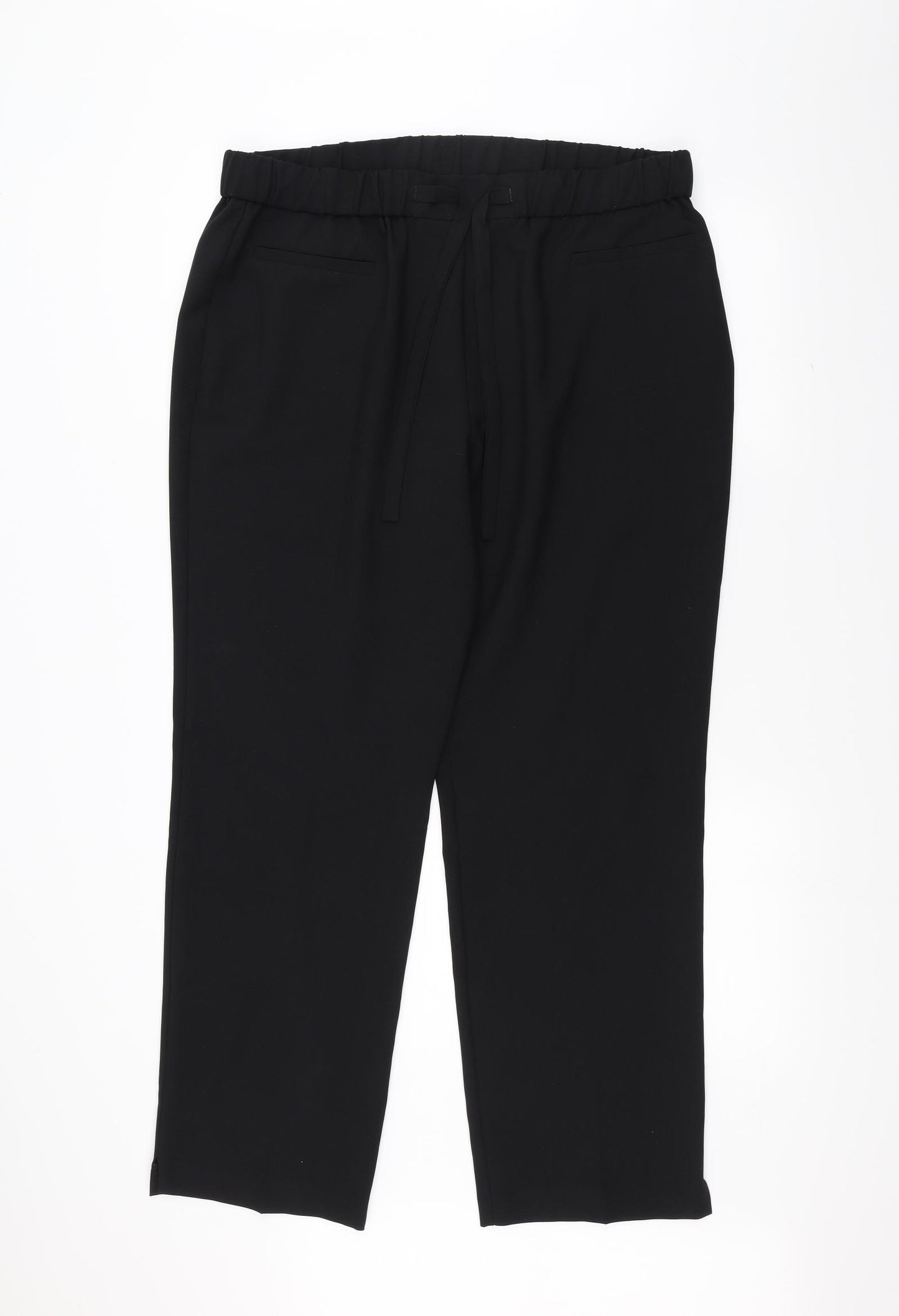 tailored Womens Black   Trousers  Size 18 L28 in
