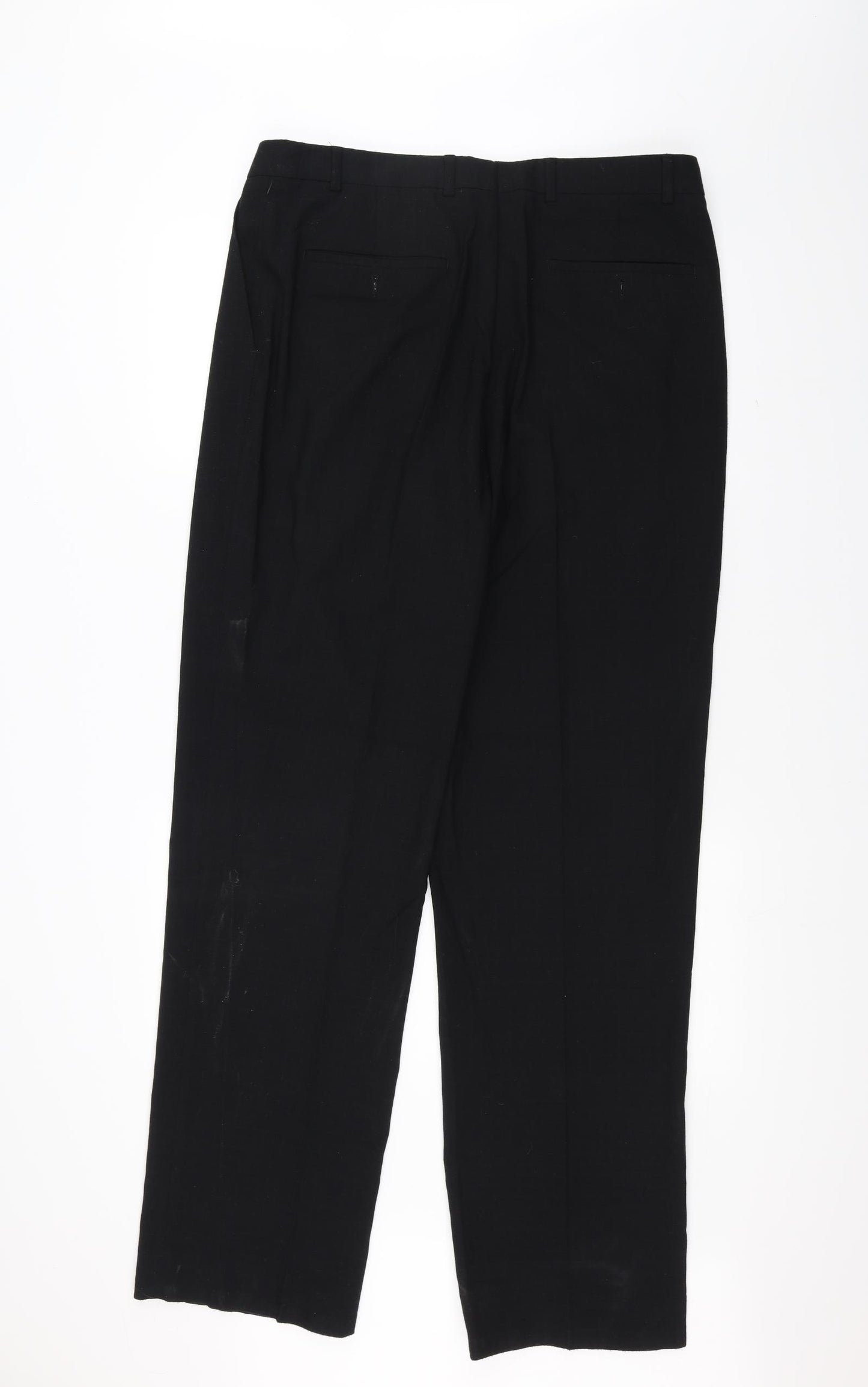 Armando Womens Black   Trousers  Size 36 L30 in