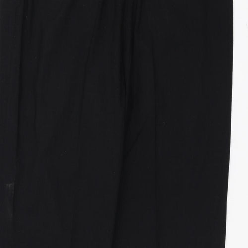 Armando Womens Black   Trousers  Size 36 L30 in