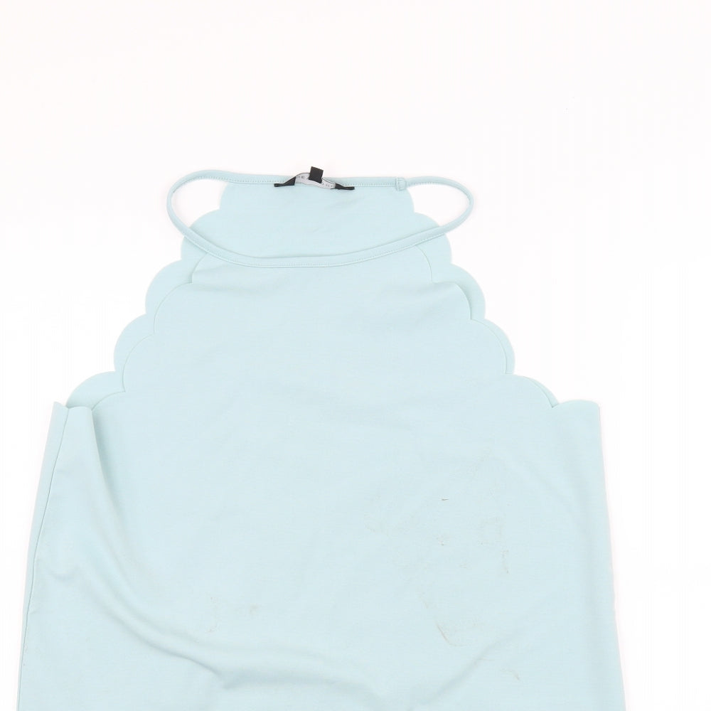 New Look Womens Blue   Basic T-Shirt Size 10