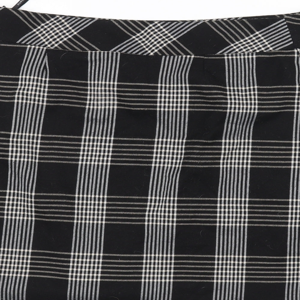 Dorothy Perkins Womens Black   A-Line Skirt Size 16
