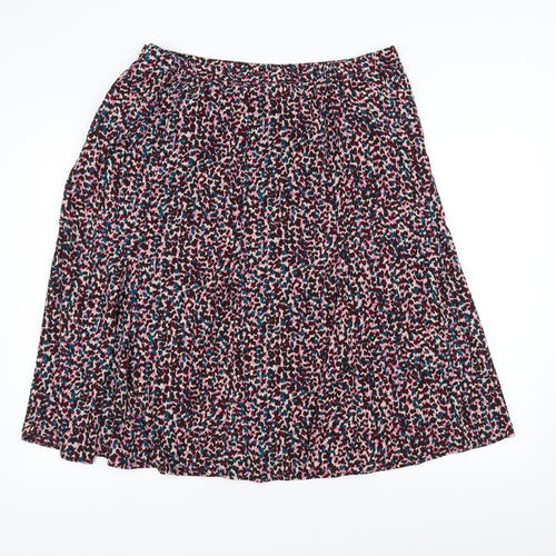 Marks and Spencer Womens Pink   A-Line Skirt Size 16