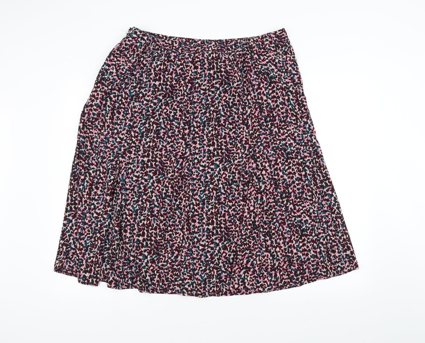 Marks and Spencer Womens Pink   A-Line Skirt Size 16