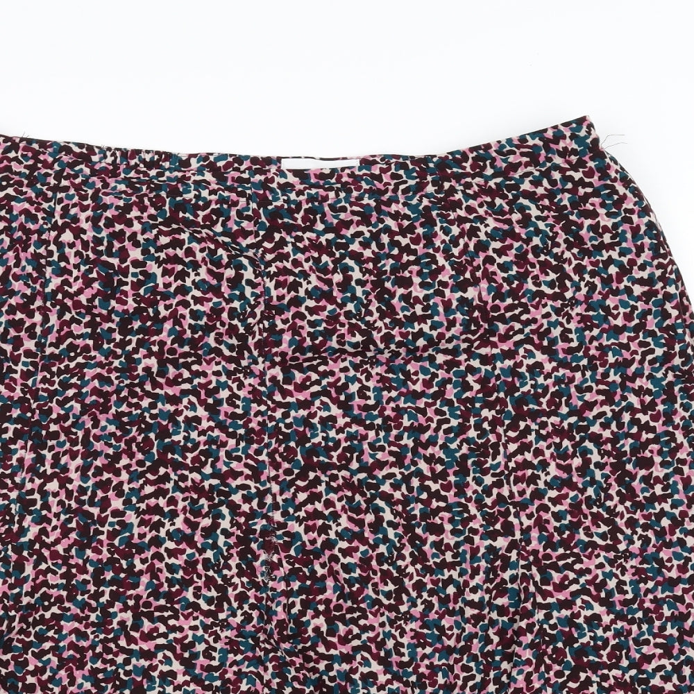 Marks and Spencer Womens Pink   A-Line Skirt Size 16