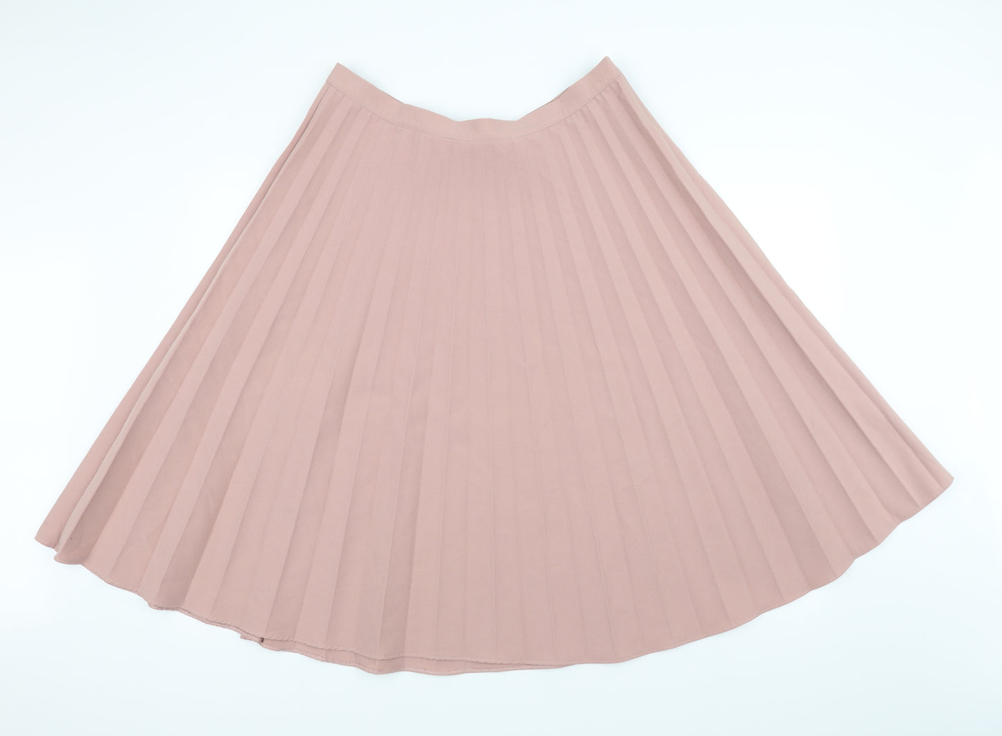 George Womens Pink   Pleated Skirt Size 16