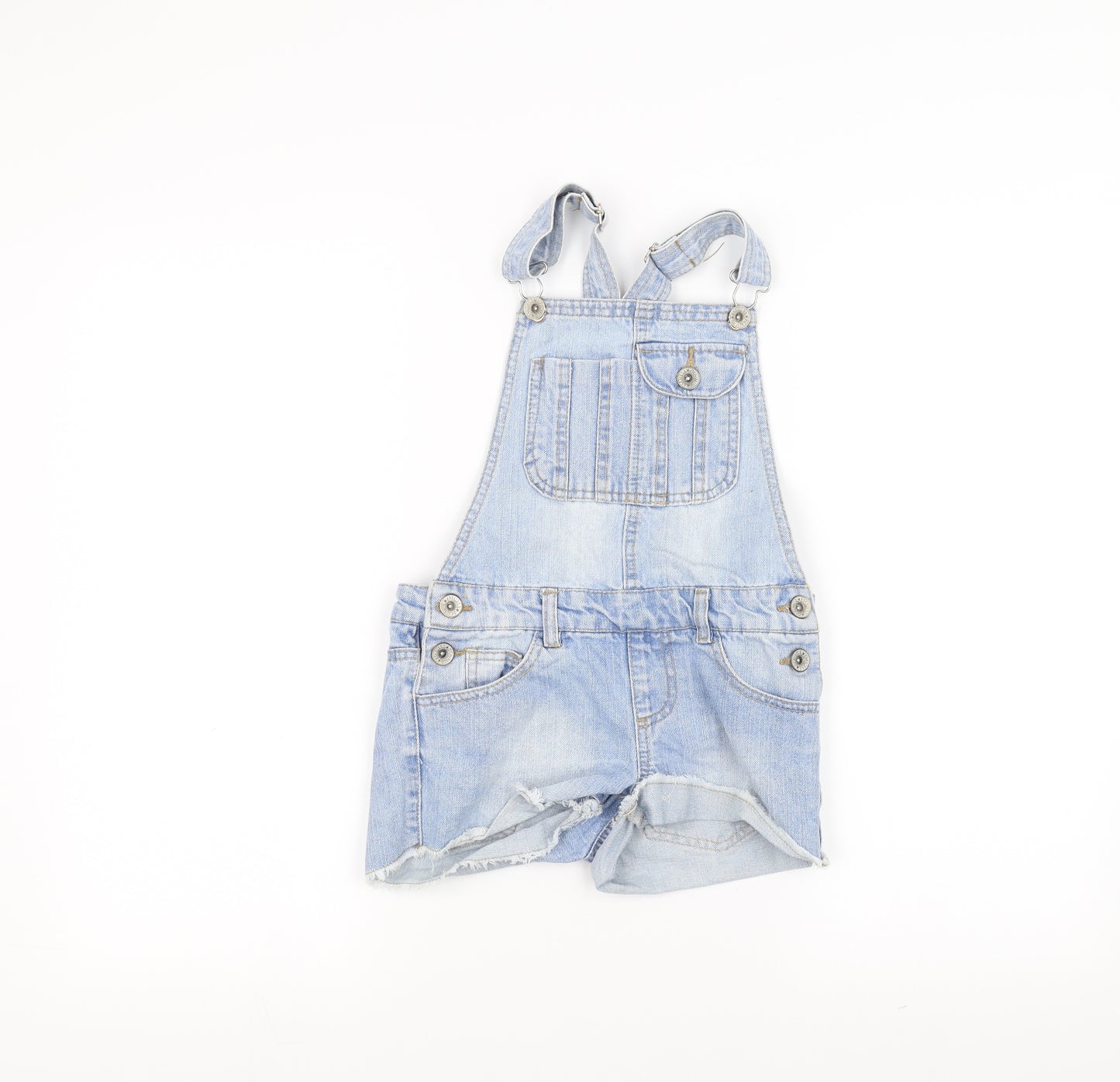 denimco Girls Blue   Dungaree One-Piece Size 7-8 Years