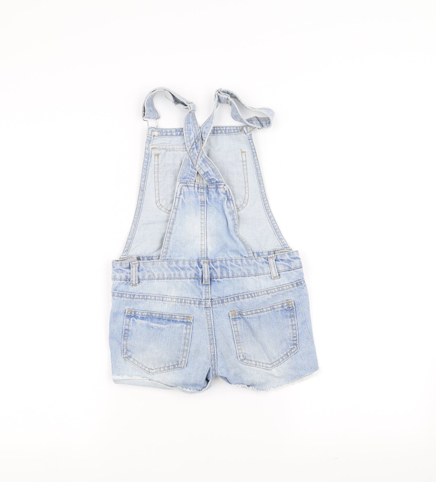 denimco Girls Blue   Dungaree One-Piece Size 7-8 Years