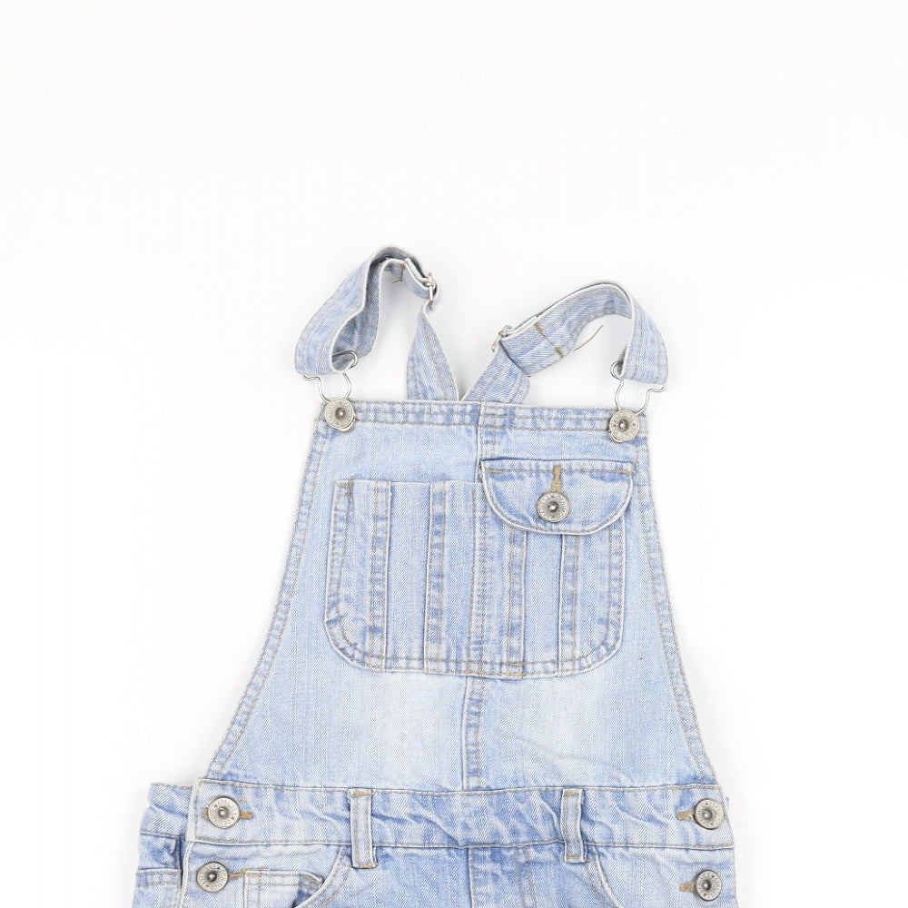 denimco Girls Blue   Dungaree One-Piece Size 7-8 Years