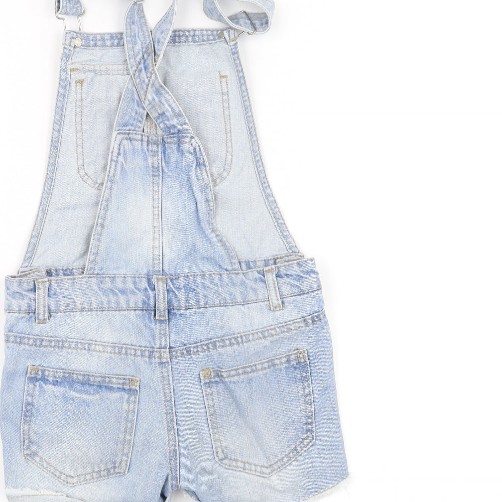 denimco Girls Blue   Dungaree One-Piece Size 7-8 Years