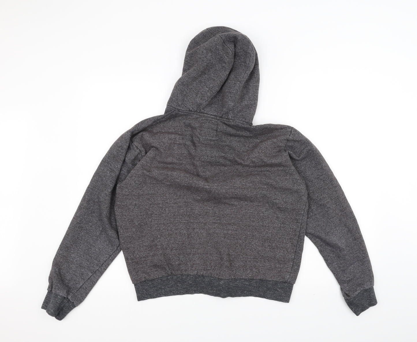 Peacocks Mens Grey   Full Zip Hoodie Size M