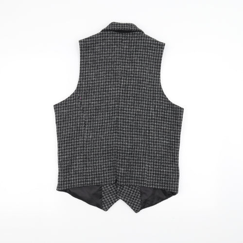 ASOS Mens Black   Jacket Suit Waistcoat Size 38