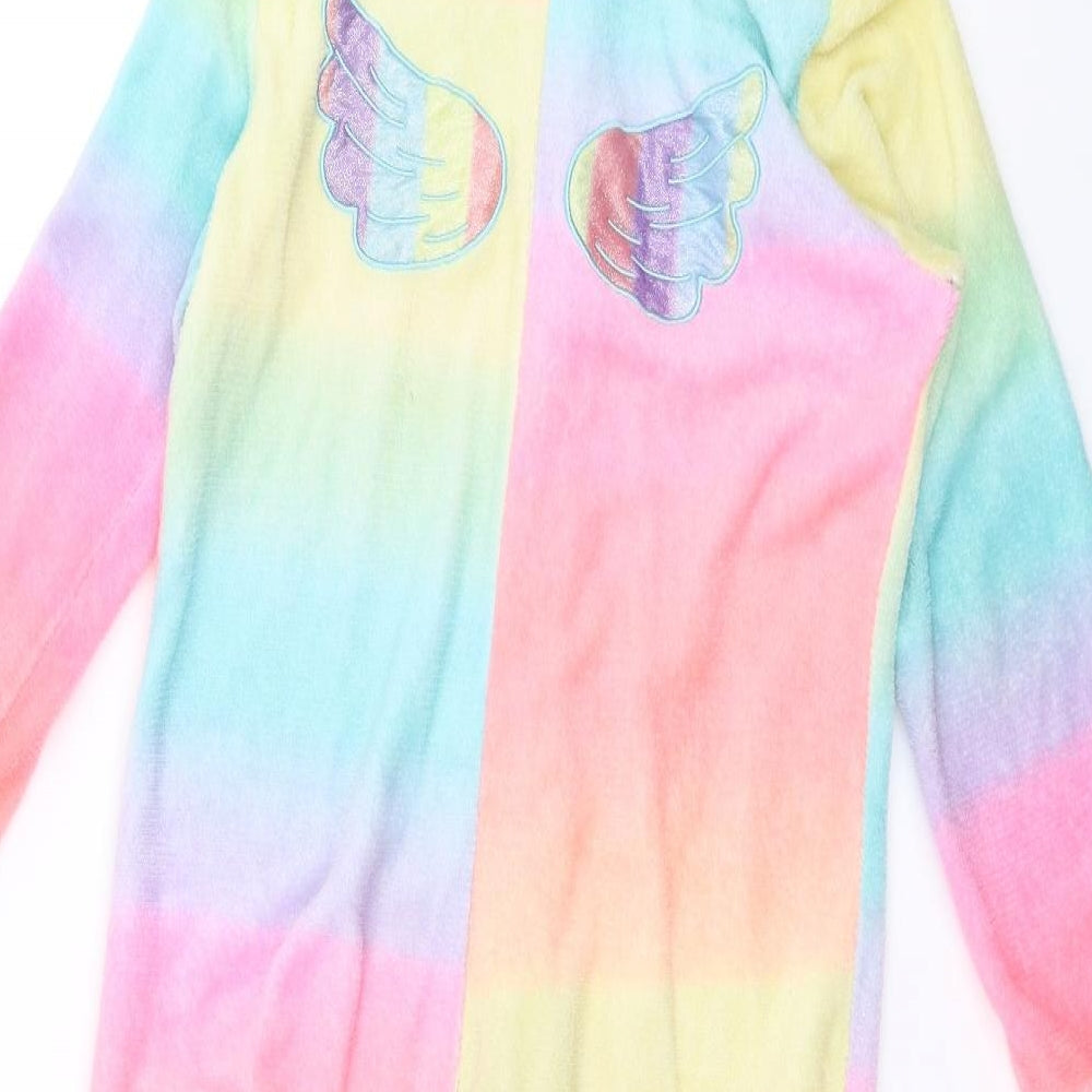 Primark Girls Multicoloured Solid  Top One Piece Size 10-11 Years  - UNICORN