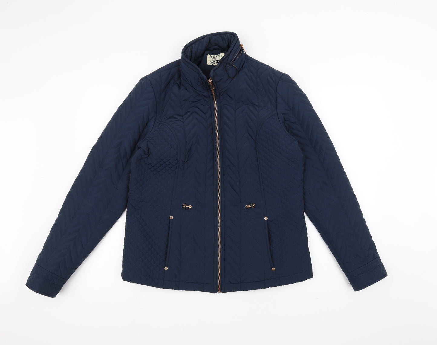 Papaya Womens Blue   Pea Coat Coat Size 14