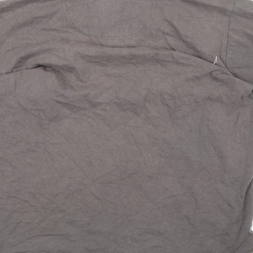 Blue Wahoo Mens Brown    Polo Size M