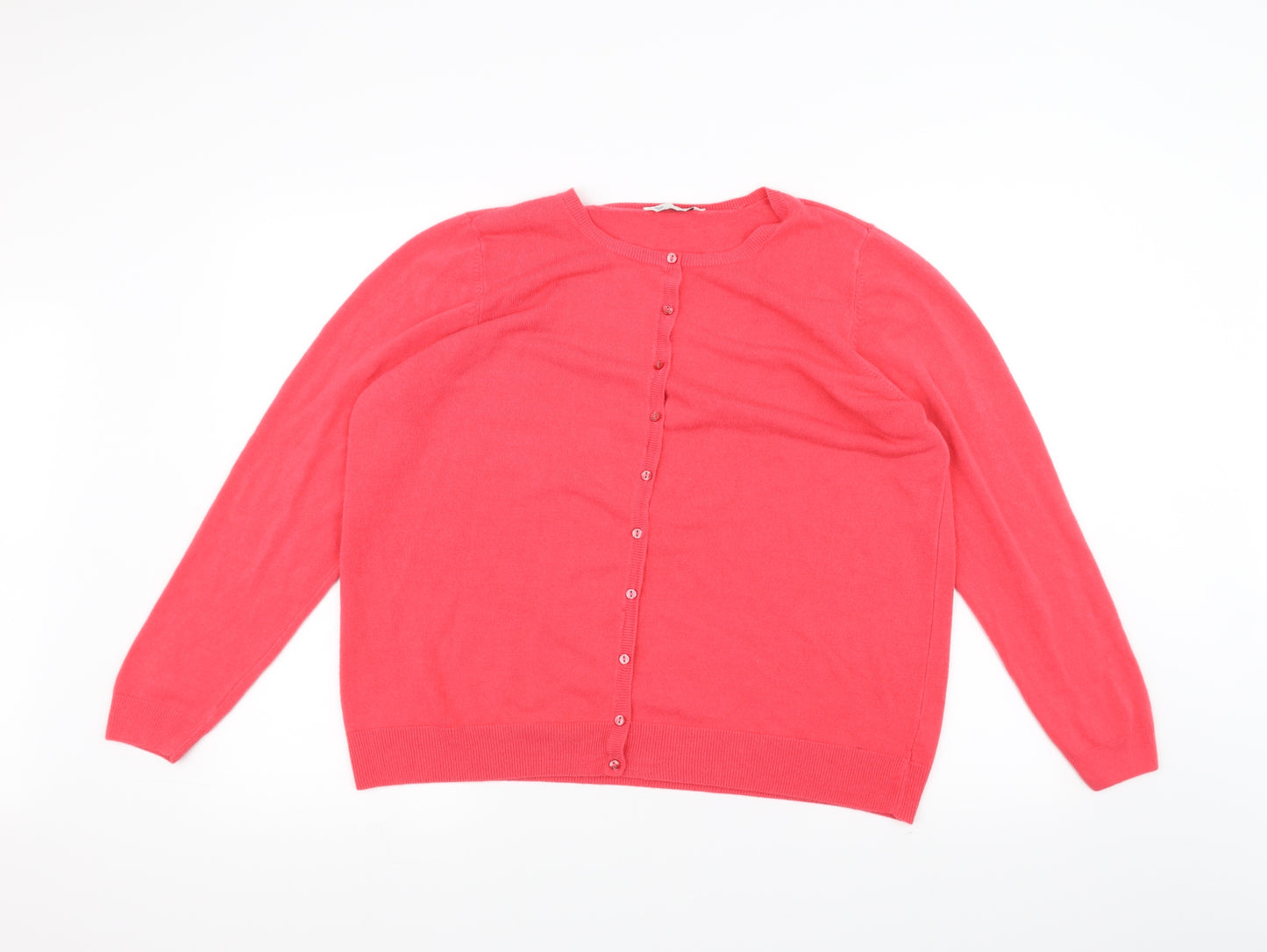 BHS Womens Pink   Cardigan Jumper Size 20