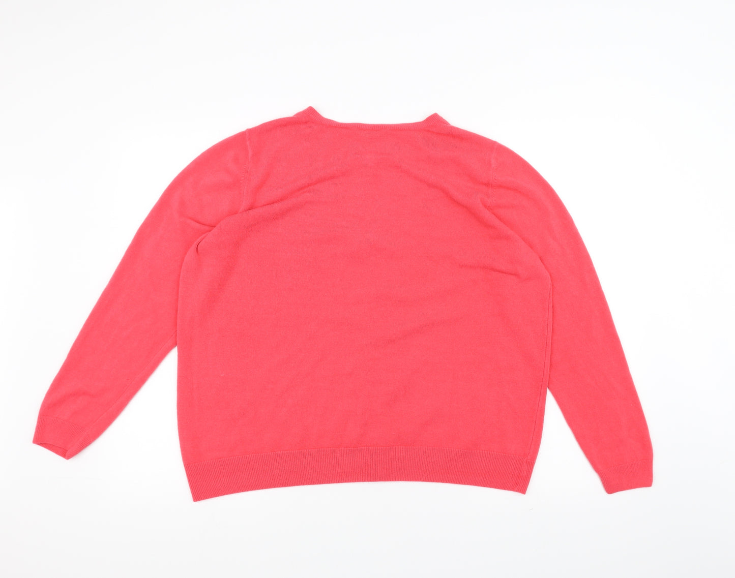BHS Womens Pink   Cardigan Jumper Size 20