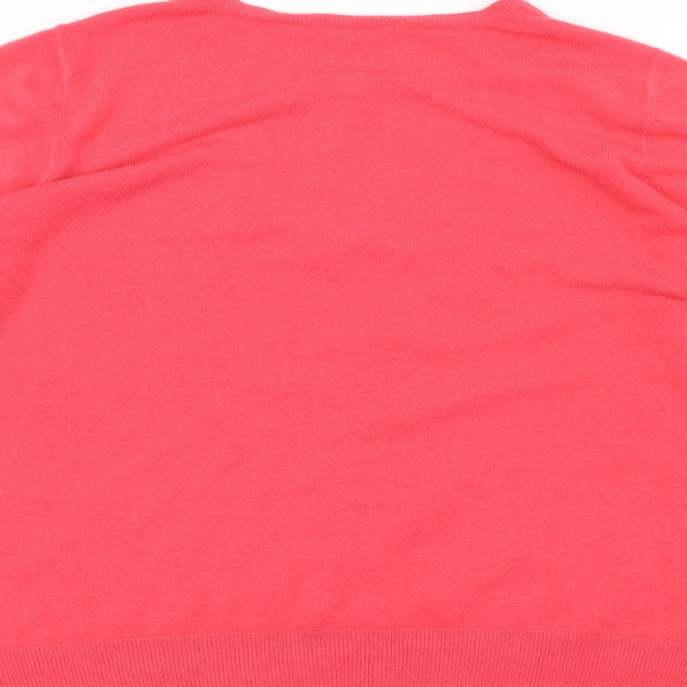 BHS Womens Pink   Cardigan Jumper Size 20