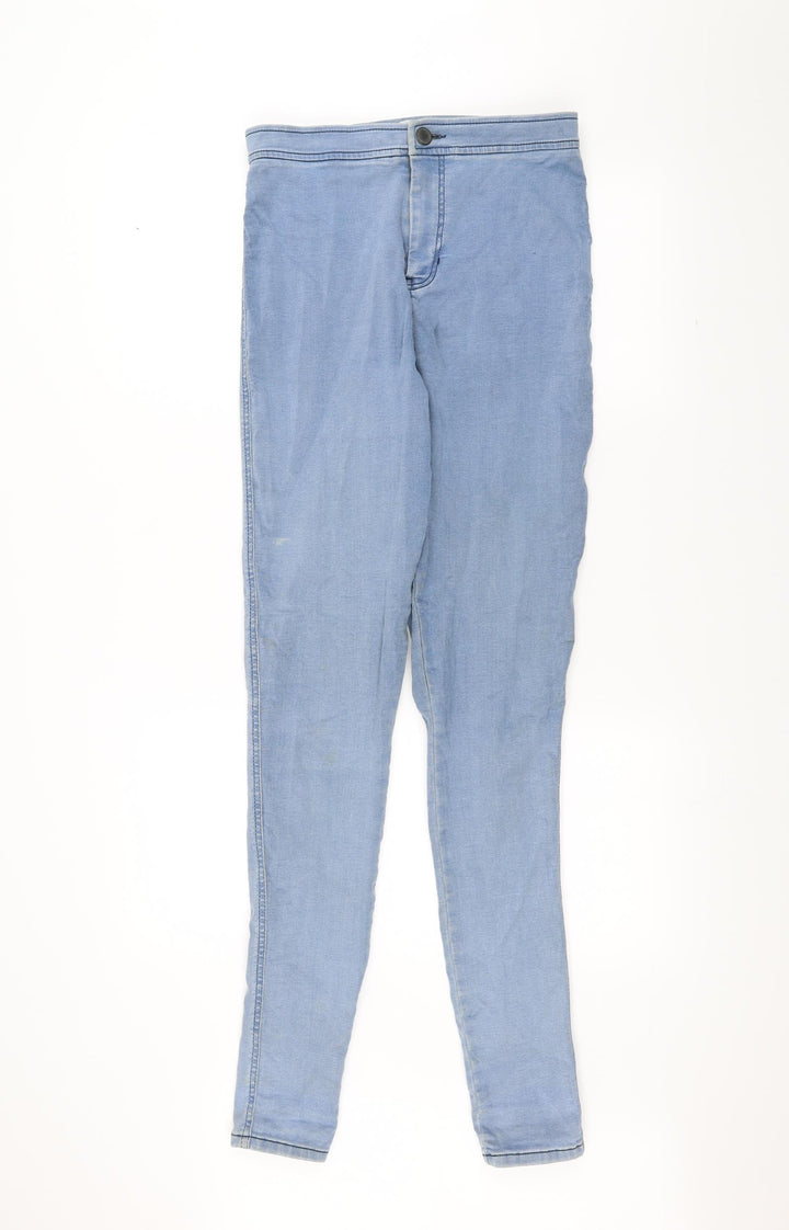 ASOS Womens Blue Skinny Jeans Size 12 L30 in