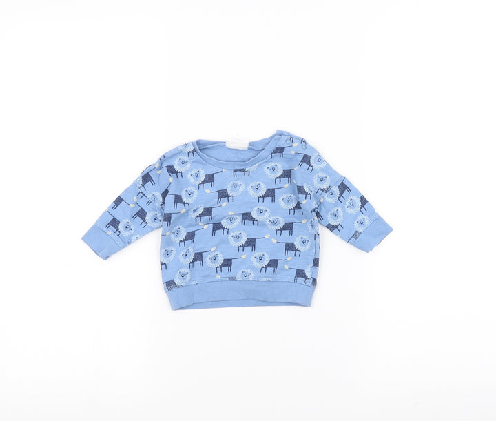 NEXT Baby Blue Pullover Jumper Size 0-3 Months