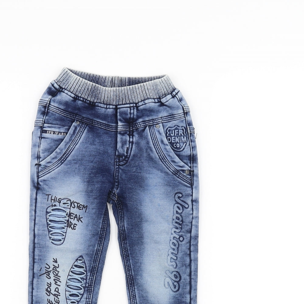 JFR Boys Blue   Straight Jeans Size 5 Years