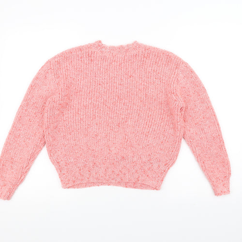 George Womens Pink   Pullover Jumper Size M