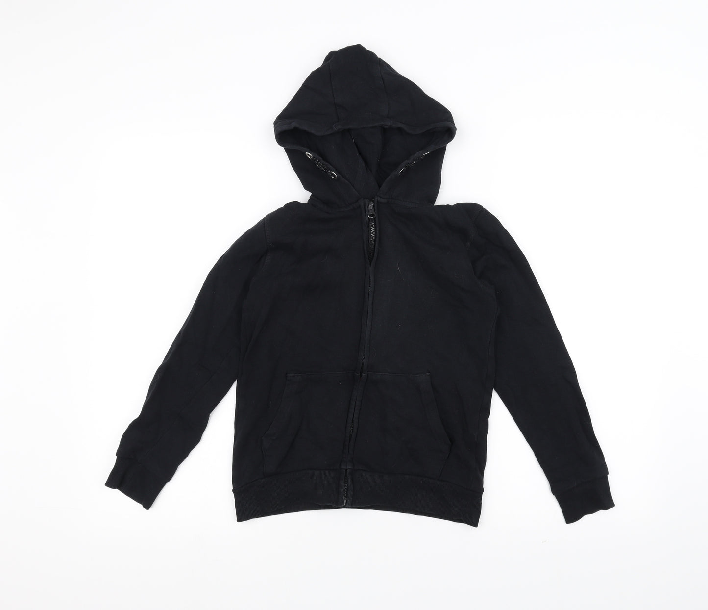 PEP&CO Girls Black   Full Zip Hoodie Size 9-10 Years