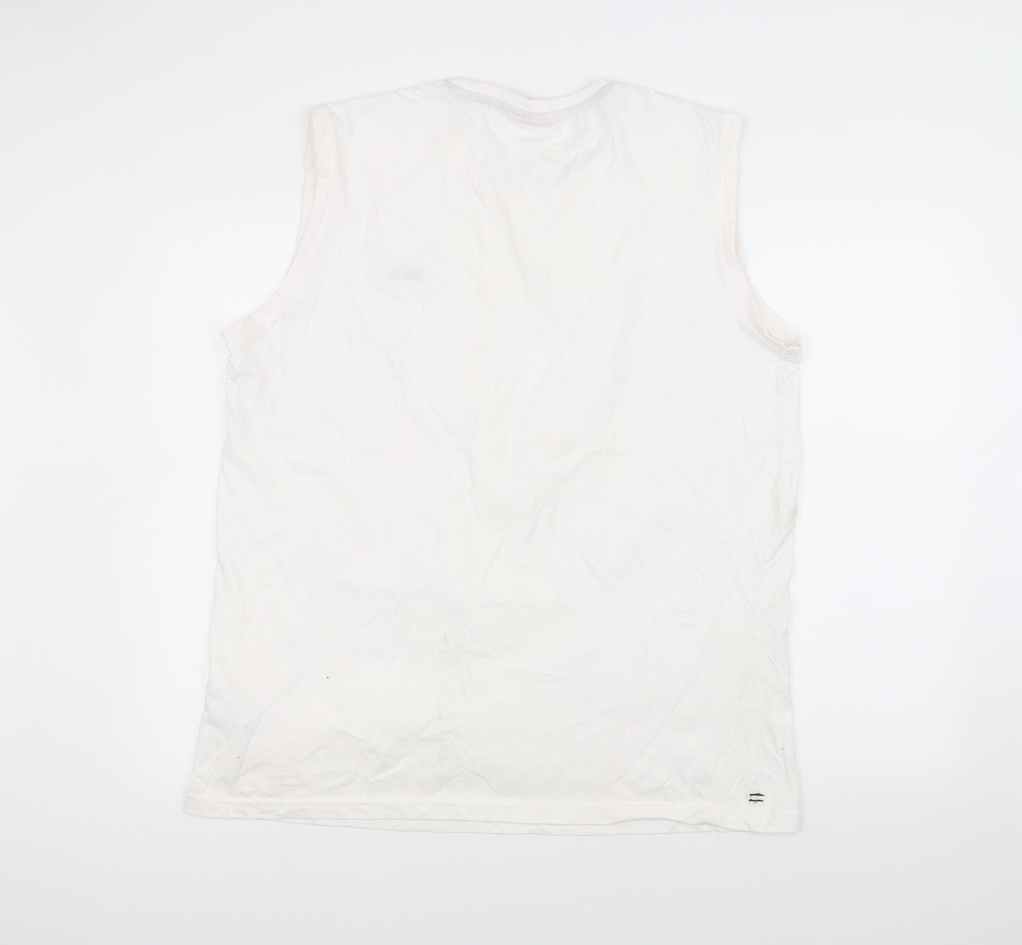 Slazenger Mens White    T-Shirt Size 2XL