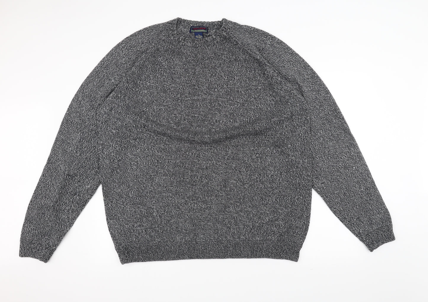 Galyan's Mens Grey  Knit Pullover Jumper Size XL