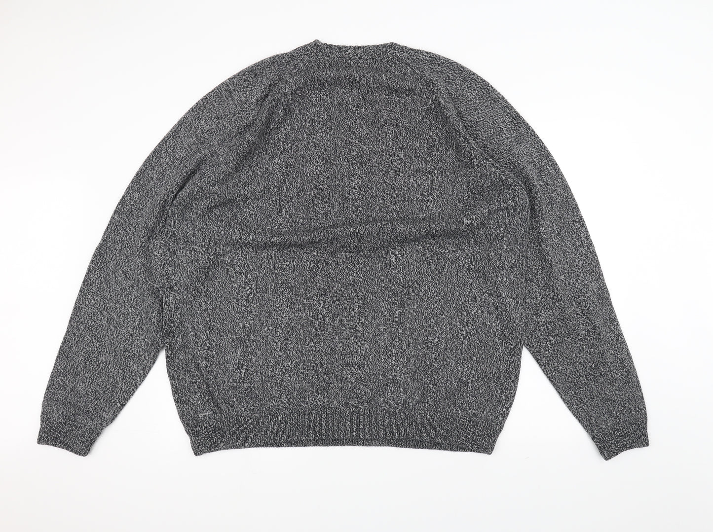Galyan's Mens Grey  Knit Pullover Jumper Size XL